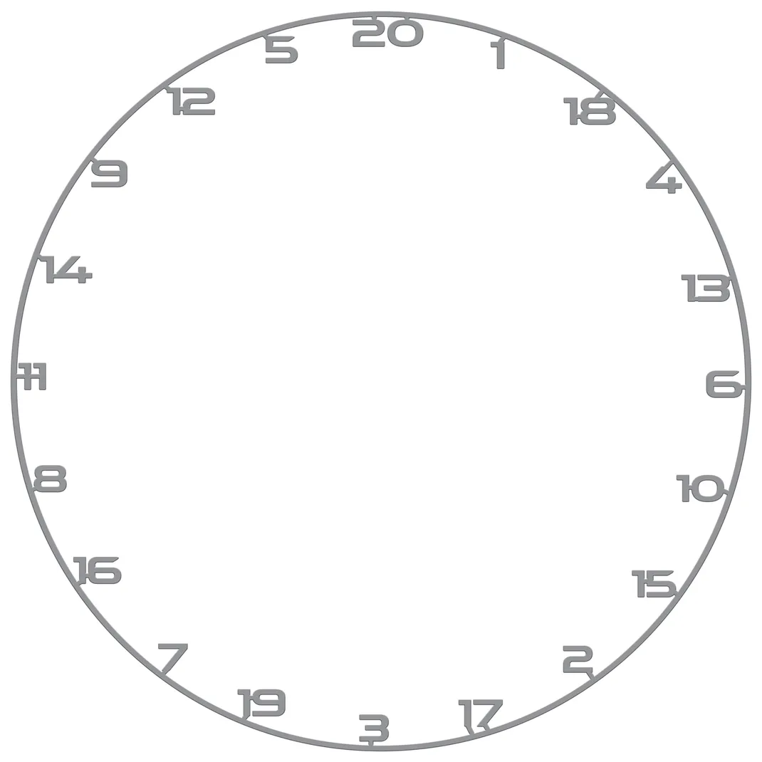 BULLET CUSTOM NUMBERRING GREY