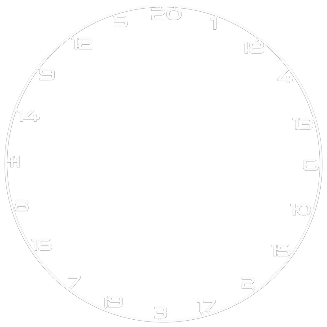 BULLET CUSTOM NUMBERRING WHITE