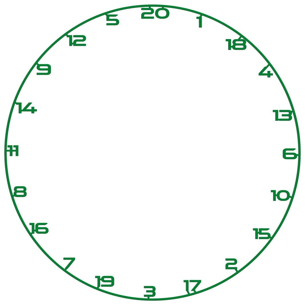 BULLET CUSTOM NUMBERRING GREEN