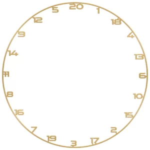 BULLET CUSTOM NUMBERRING GOLD