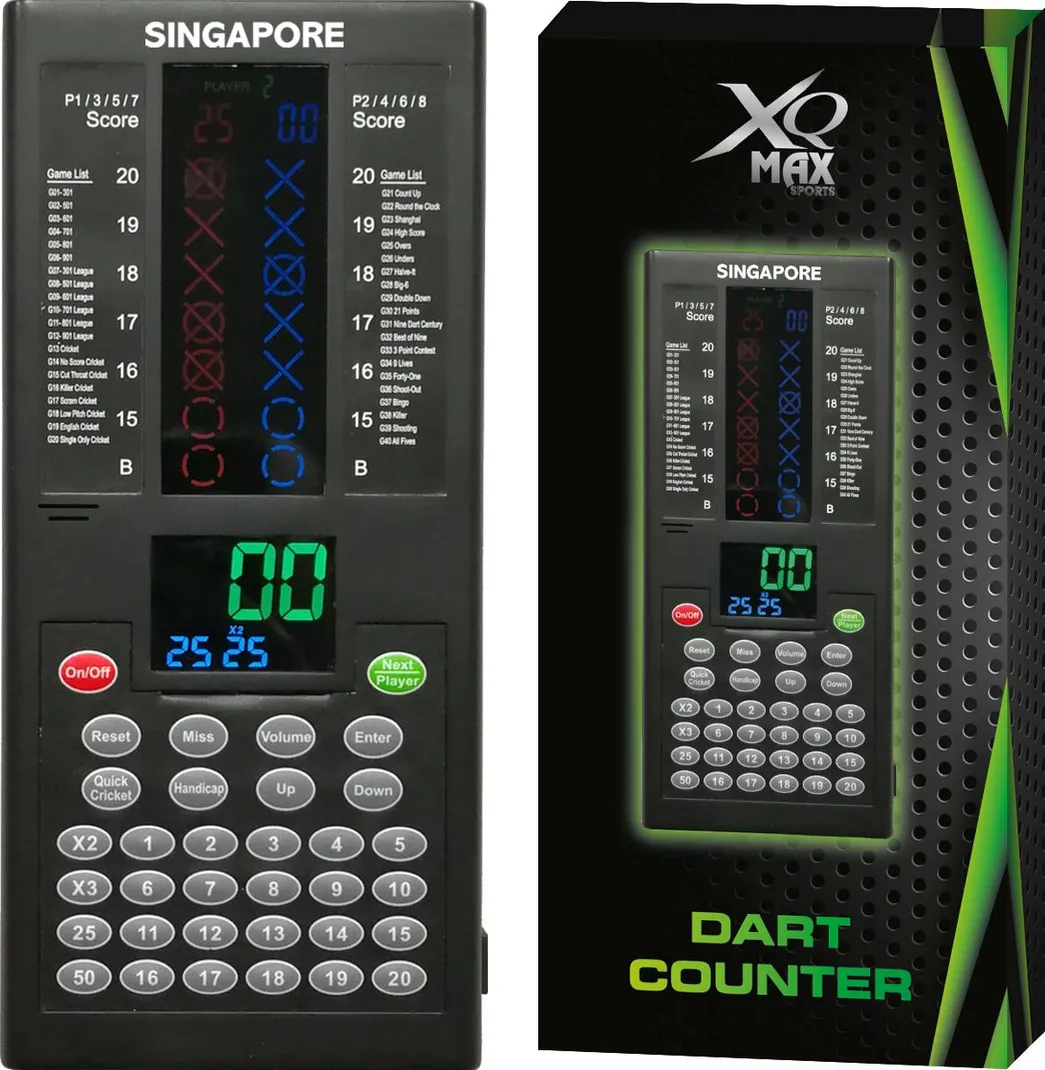 Singapore Elect Darts Counter