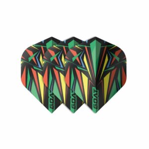 GOAT ATHLETE FLIGHTS GREEN SET OF 3