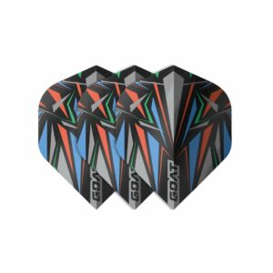 GOAT ATHLETE FLIGHTS BLACK SET OF 3