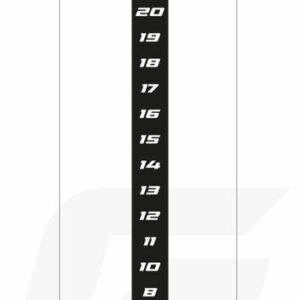 Tableau Blanc GOAT 40x30 cm – Tableau score fléchettes | Elitedarts