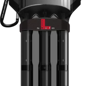 KRYSTALONE Clear Black Dart Case étui fléchette rigide transparent noir protection