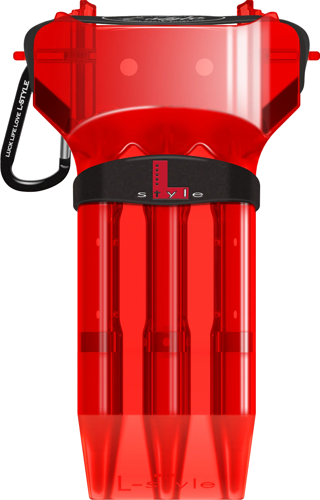 KRYSTALONE Red Dart Case étui fléchette rigide rouge protection transport