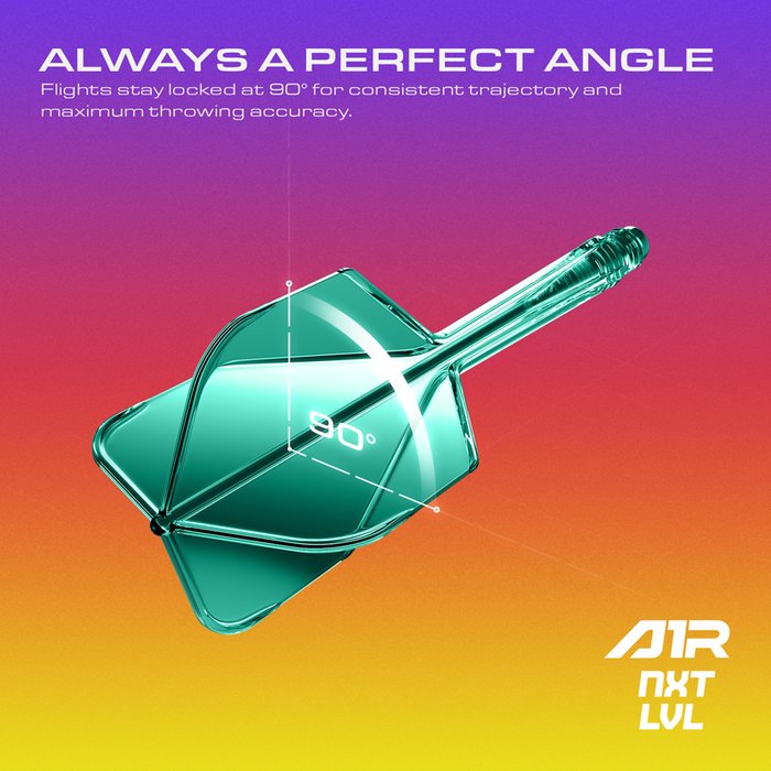 GOAT Air Green Clear NO6 19mm – Flight shaft intégré rapide | Elitedarts – Image 4