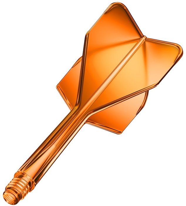 GOAT XFLEX Moldflight S Orange taille S 19mm précision fléchettes