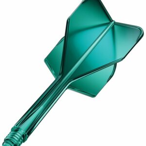 GOAT Air Green Clear NO6 19mm flight shaft intégré fléchettes