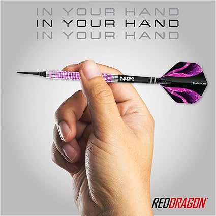 Red Dragon Tyrian Fléchettes 90% Tungstène 22g x3 – Nouveau Dart Haute Précision – Image 2