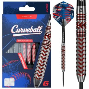 GOAT Curveball 95% Tungstène Fléchettes precision dart courbe