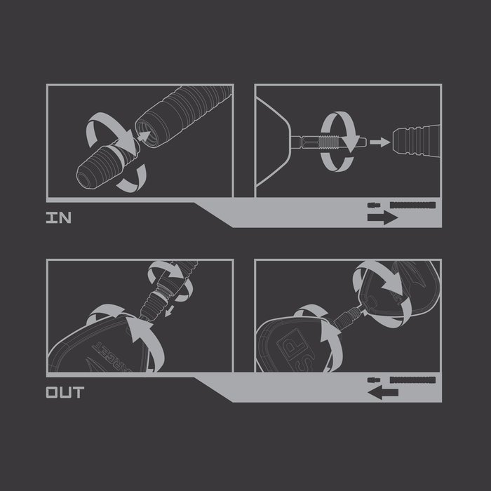 Target Swiss Converter 2BA x3 – Nouveau Convertisseur Soft Tip vers Steel Tip – Image 4
