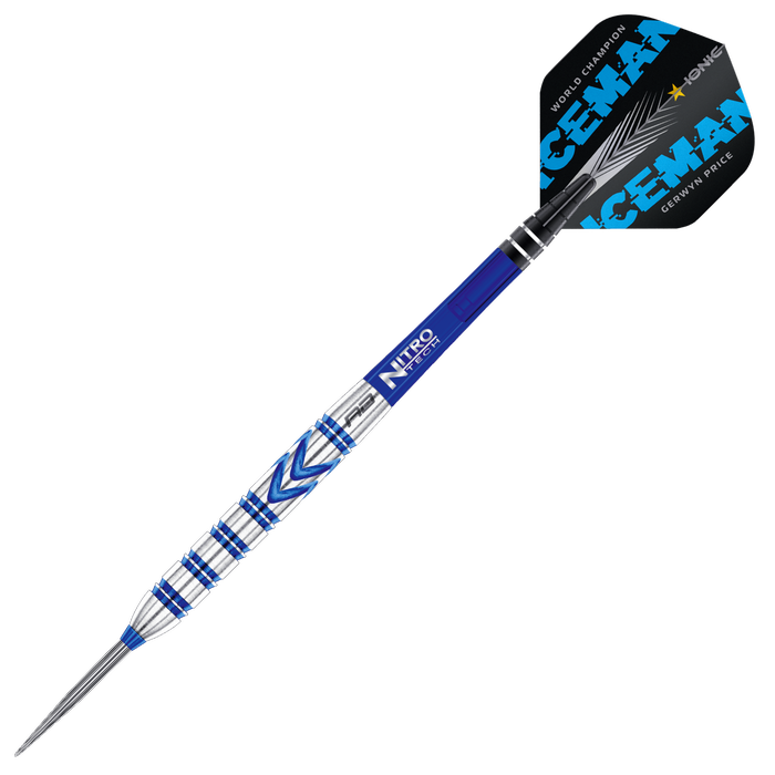 Red Dragon Gerwyn Price Blue Fléchettes 90% Tungstène 24g x3 – Performance Professionnelle – Image 4