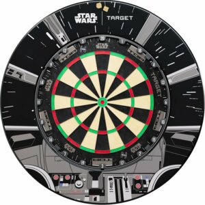 Target Star Wars Millennium Falcon Dartboard Bundle dartboard fléchette star wars premium