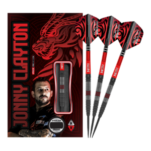Red Dragon Jonny Clayton Hiraeth 23g fléchettes tungstène 90 pourcentage Jonny Clayton