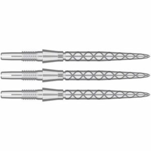 Target Swiss Points Storm Diamond Silver pointes Swiss Point avec grip diamant argentées