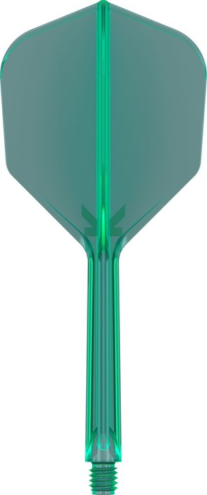 Target K-Flex Green No6 26mm système flight et shaft intégré vert Target Darts