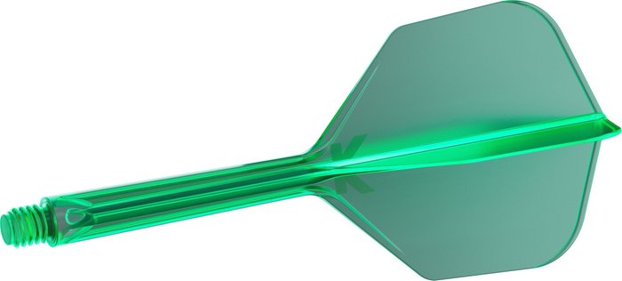 Target K-Flex Green No6 26mm système flight et shaft intégré vert Target Darts